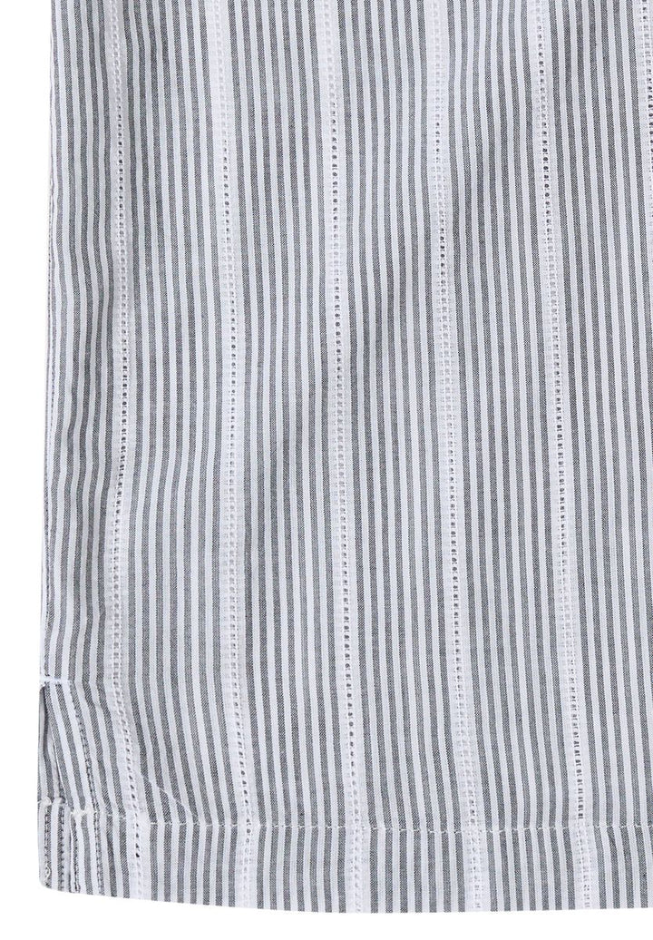 Dropped Shoulder Bluse mit Struktur