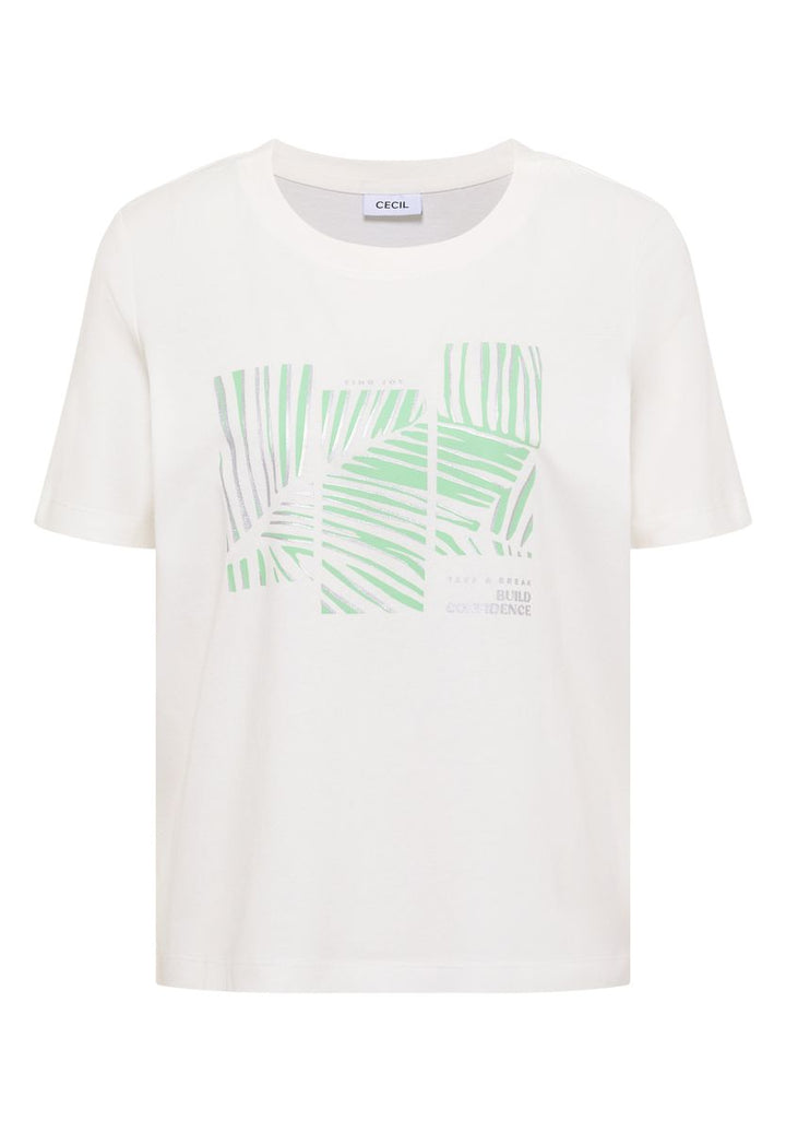 T-Shirt mit Rundhals und Artwork