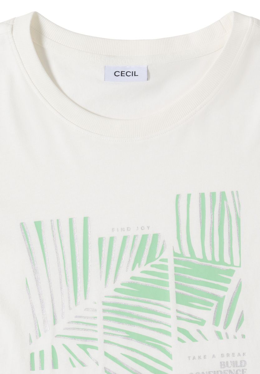 T-Shirt mit Rundhals und Artwork
