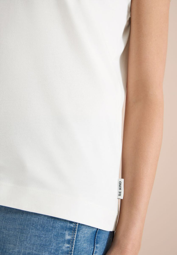 Kurzarm Shirt mit Schnallendetail