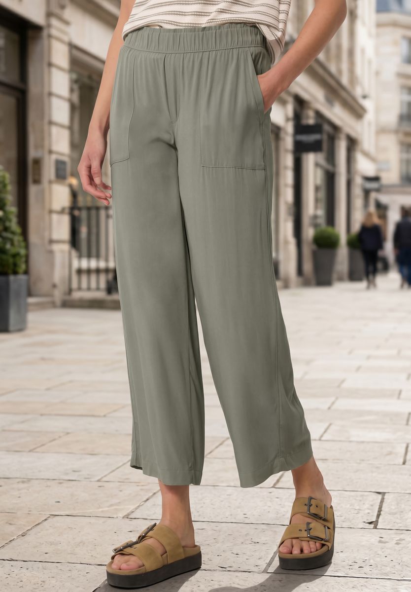 Wide Leg Culotte im Loose Fit