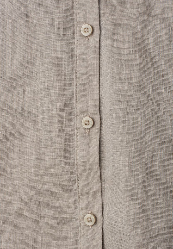Dropped Shoulder Bluse aus Leinen