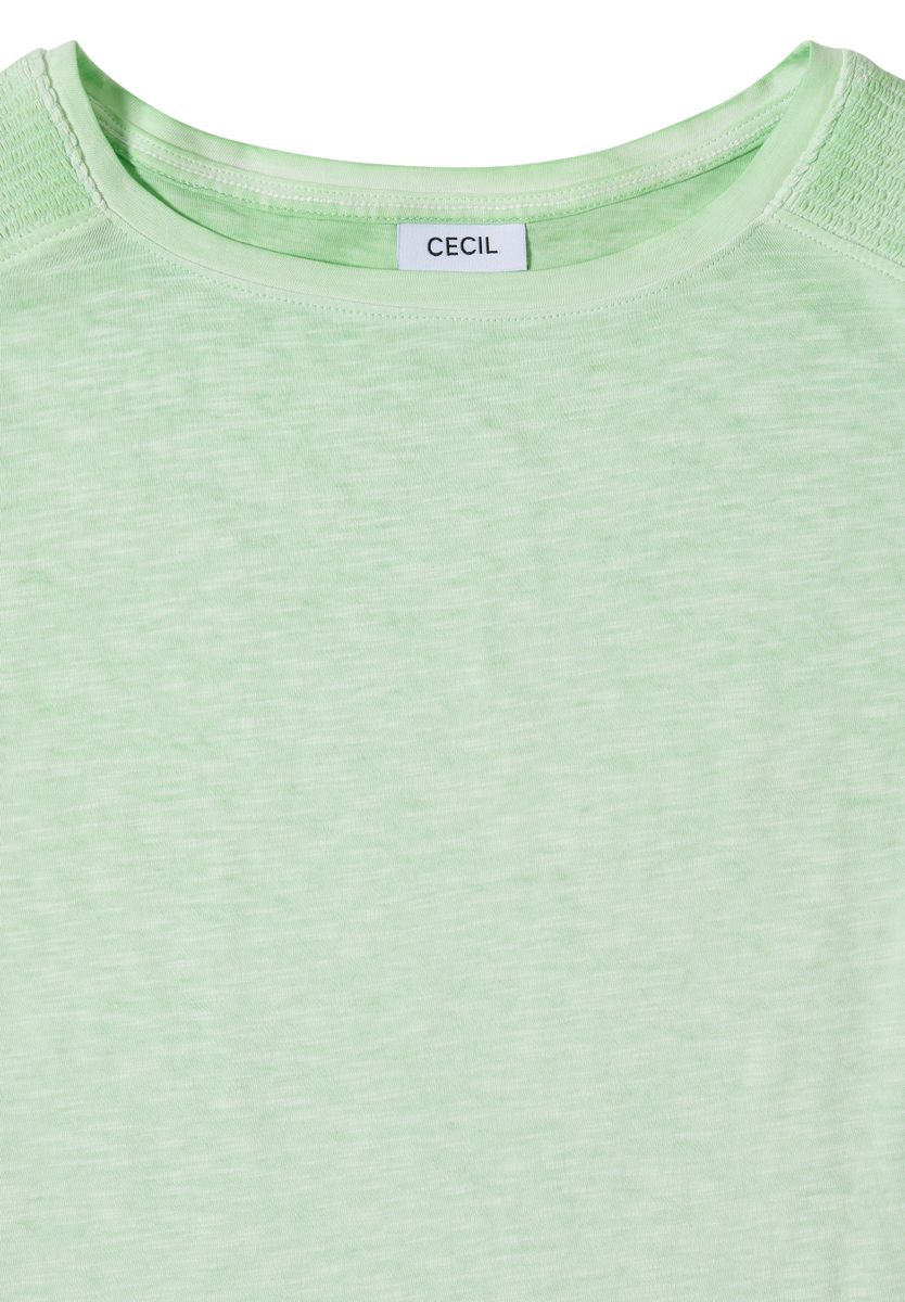 T-Shirt aus Jersey im Garment Dye Look