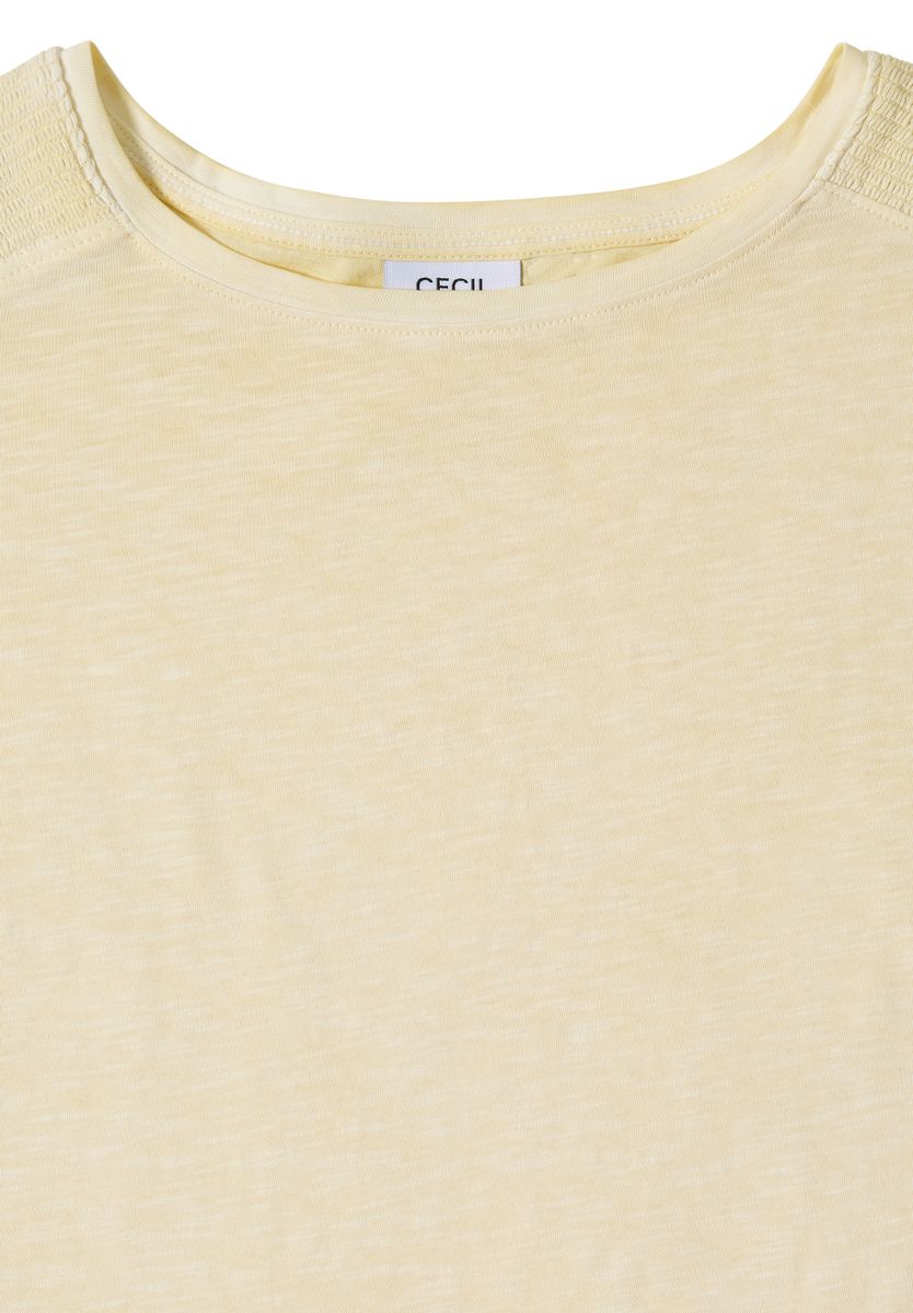 T-Shirt aus Jersey im Garment Dye Look