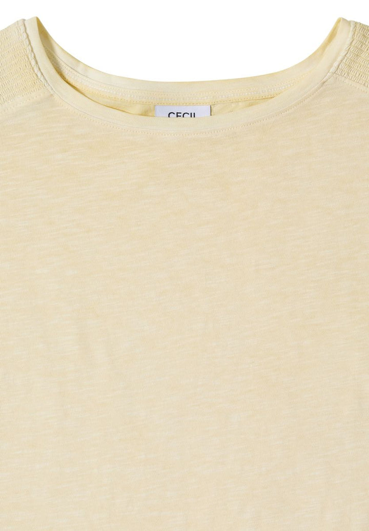 T-Shirt aus Jersey im Garment Dye Look