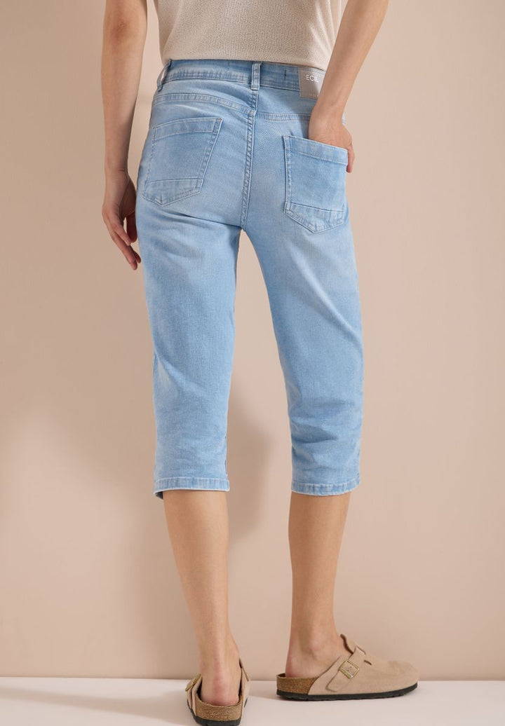High Waist Slim Leg Jeans im Slim Fit