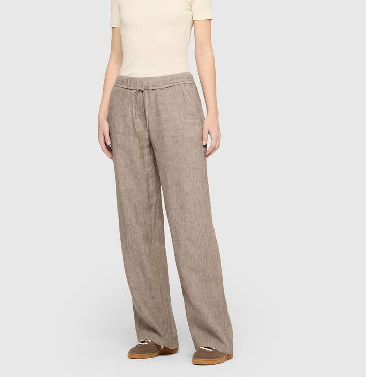 MAC JEANS - CHIARA BELT, Pure linen