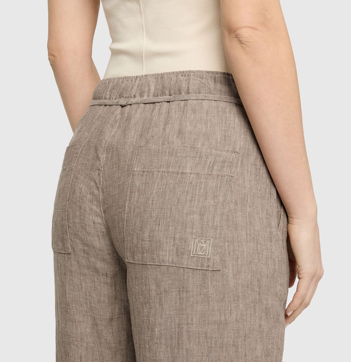 MAC JEANS - CHIARA BELT, Pure linen