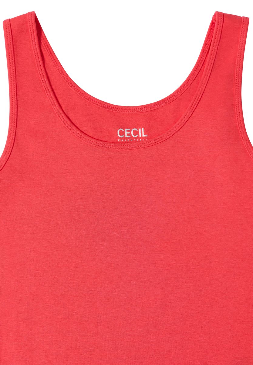 Basic Top aus reiner Baumwolle