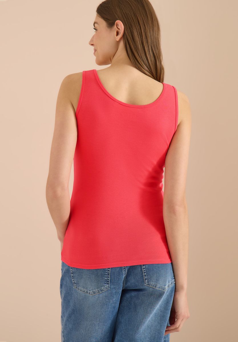 Basic Top aus reiner Baumwolle