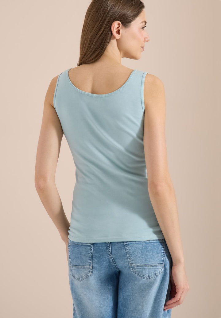 Basic Top aus reiner Baumwolle