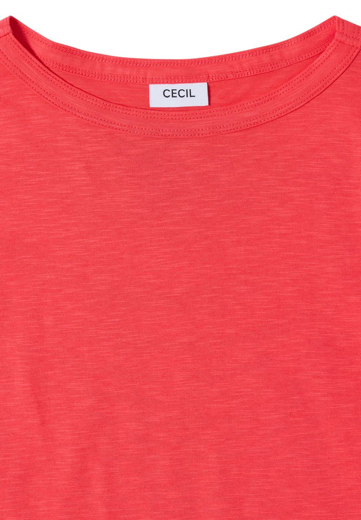 Kurzarm T-Shirt aus reiner Baumwolle