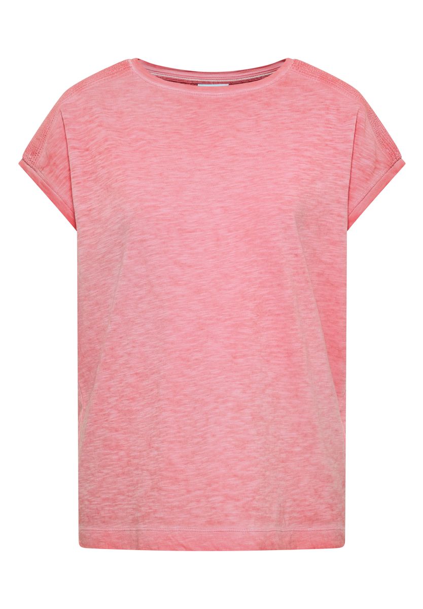 T-Shirt aus Jersey im Garment Dye Look