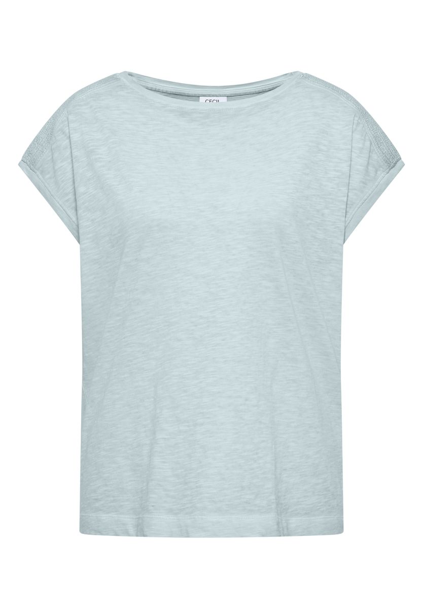 T-Shirt aus Jersey im Garment Dye Look