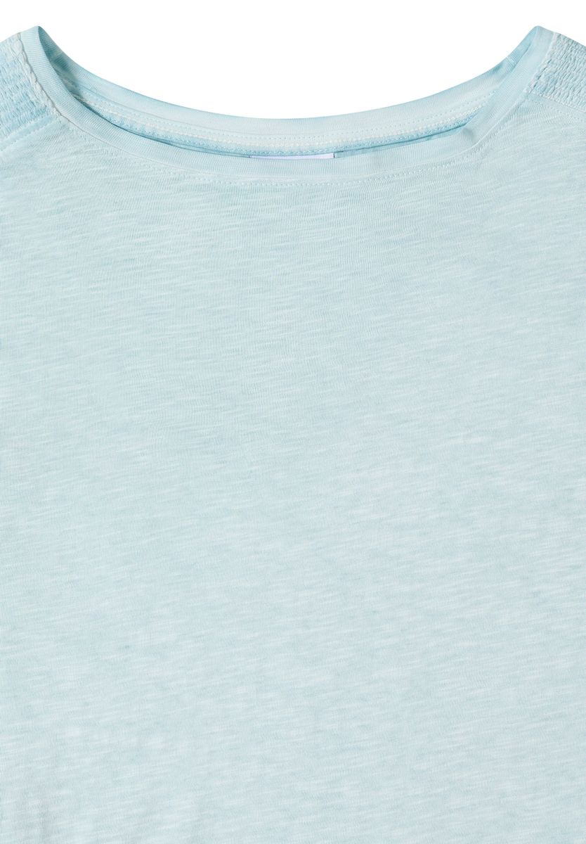 T-Shirt aus Jersey im Garment Dye Look