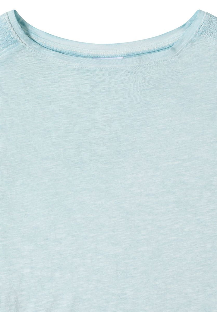 T-Shirt aus Jersey im Garment Dye Look