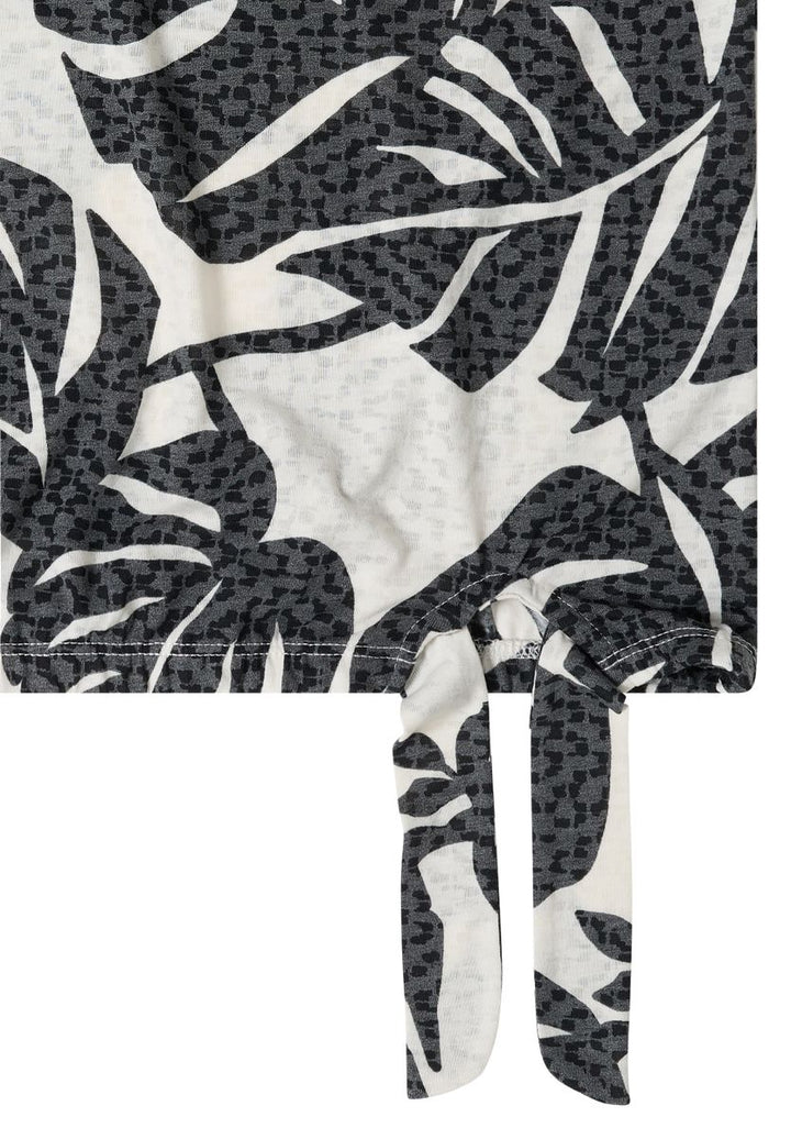 T-Shirt in Ausbrenner-Optik