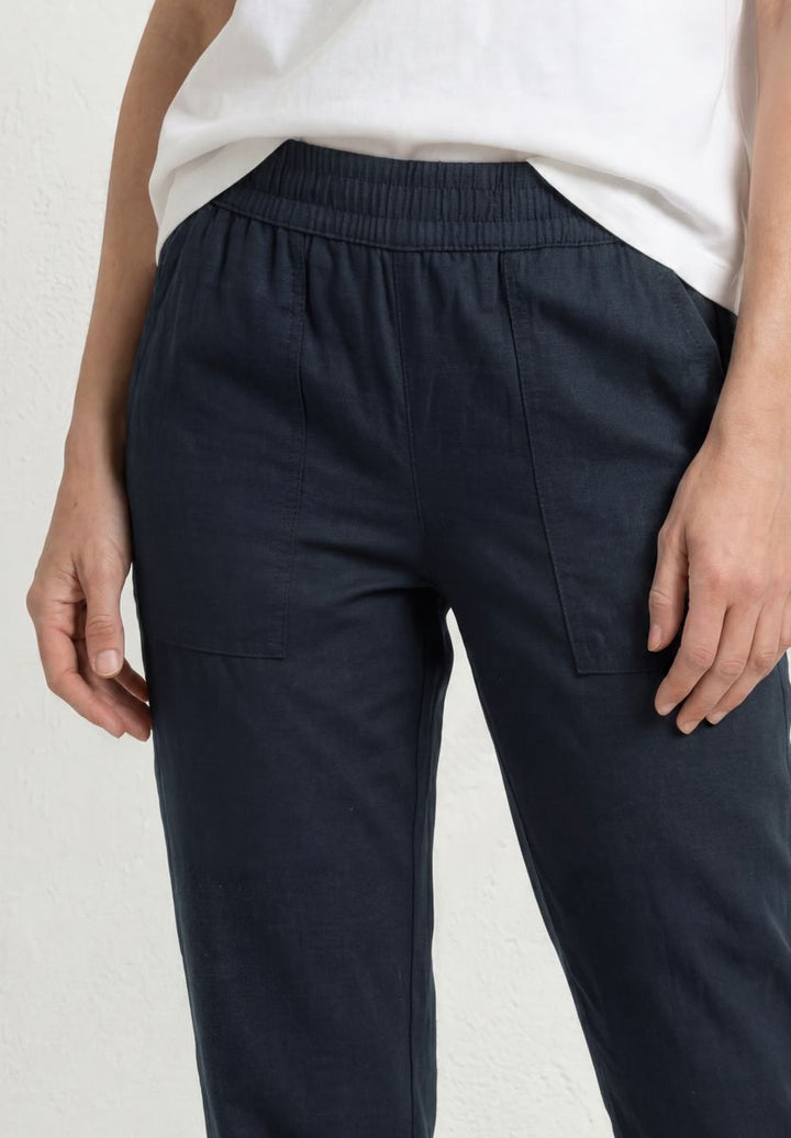 Slim Leg Chino mit Elastikbund