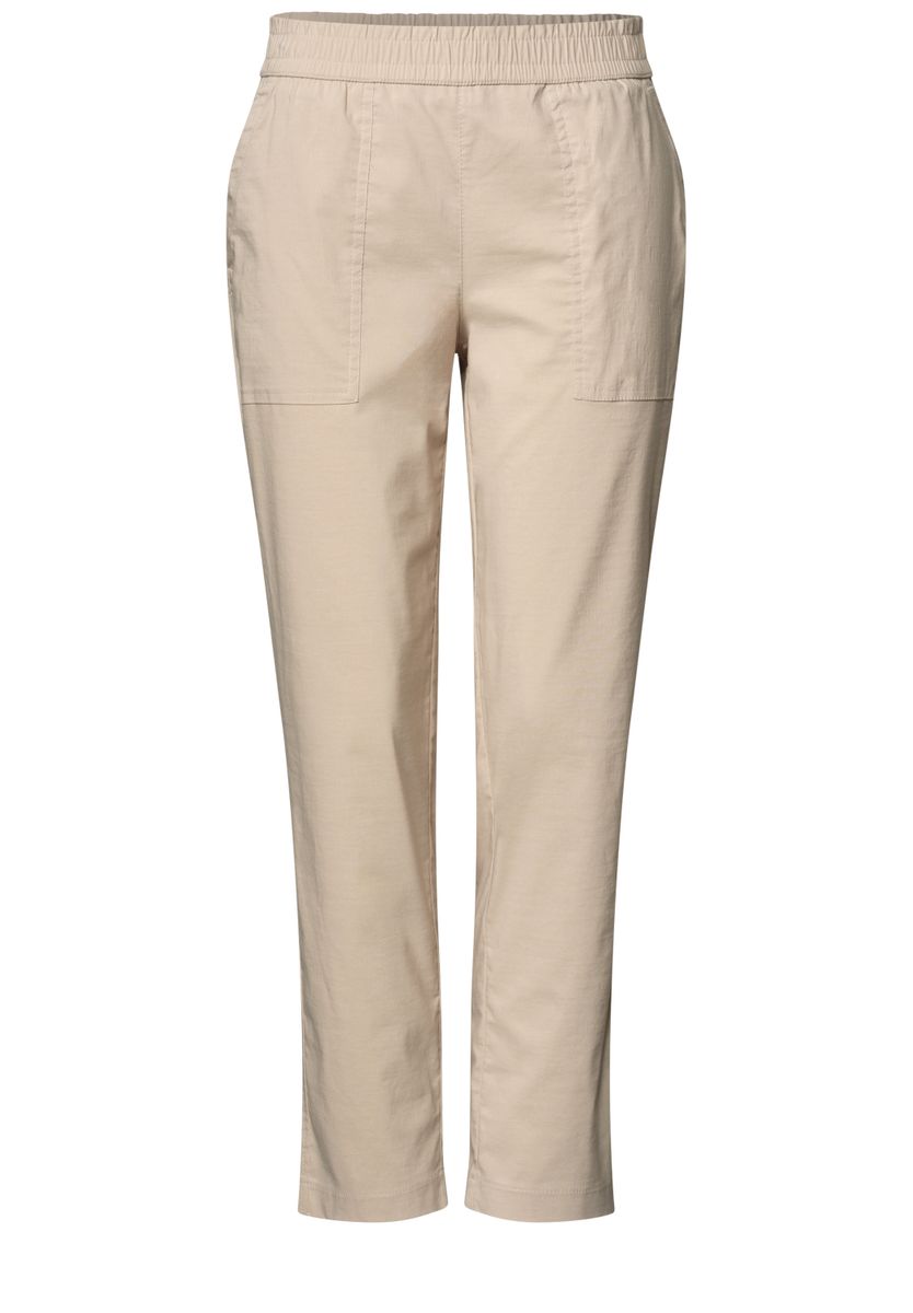 Slim Leg Chino mit Elastikbund