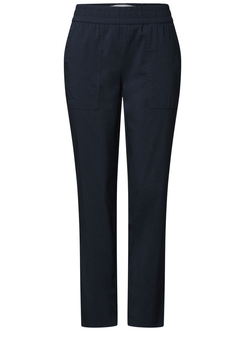 Slim Leg Chino mit Elastikbund
