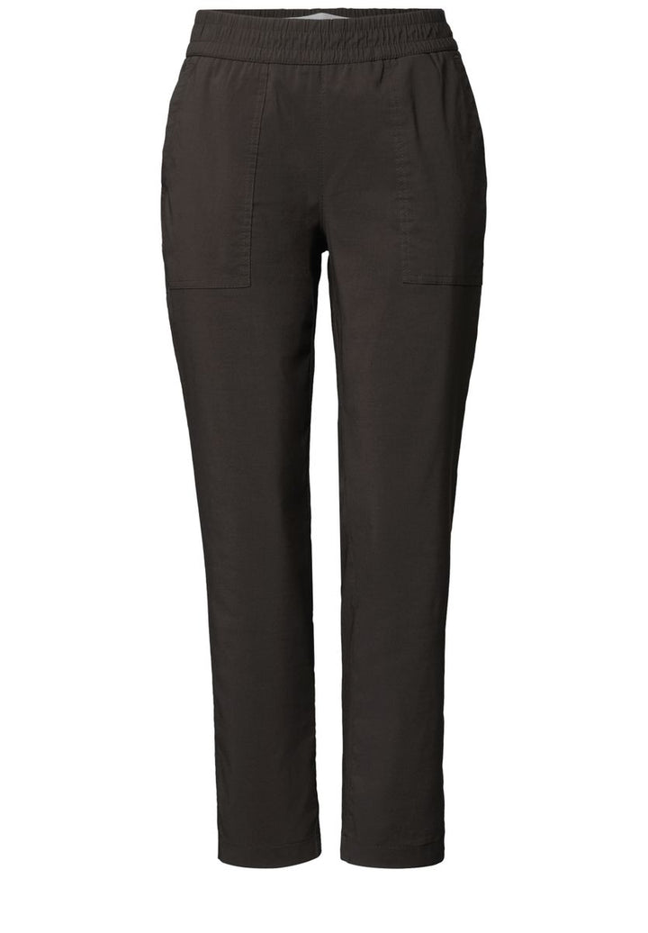 Slim Leg Chino mit Elastikbund