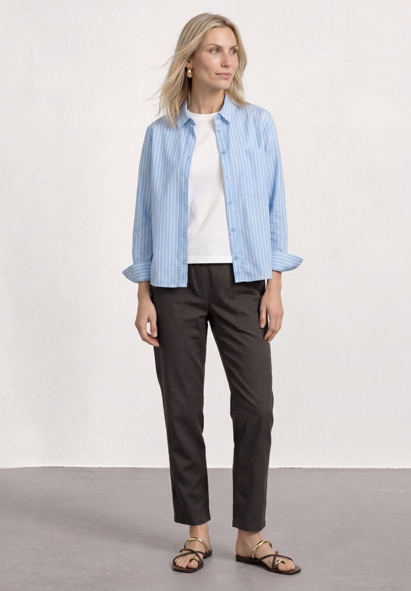 Slim Leg Chino mit Elastikbund
