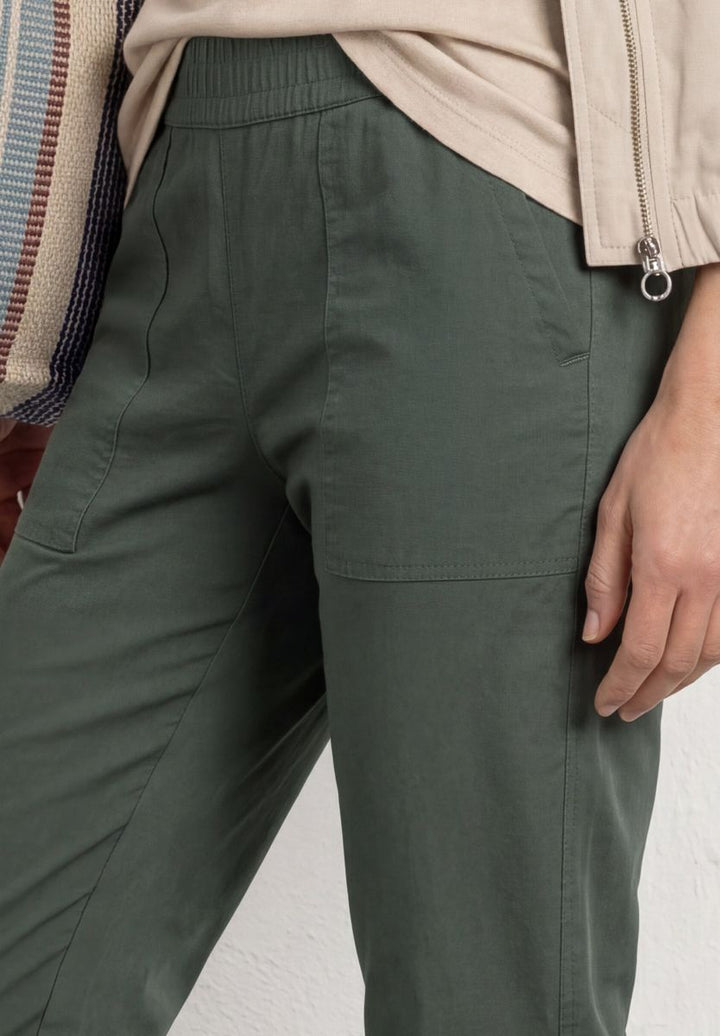 Slim Leg Chino mit Elastikbund