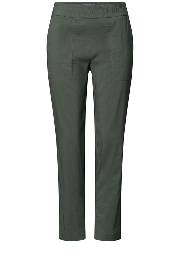 Slim Leg Chino mit Elastikbund