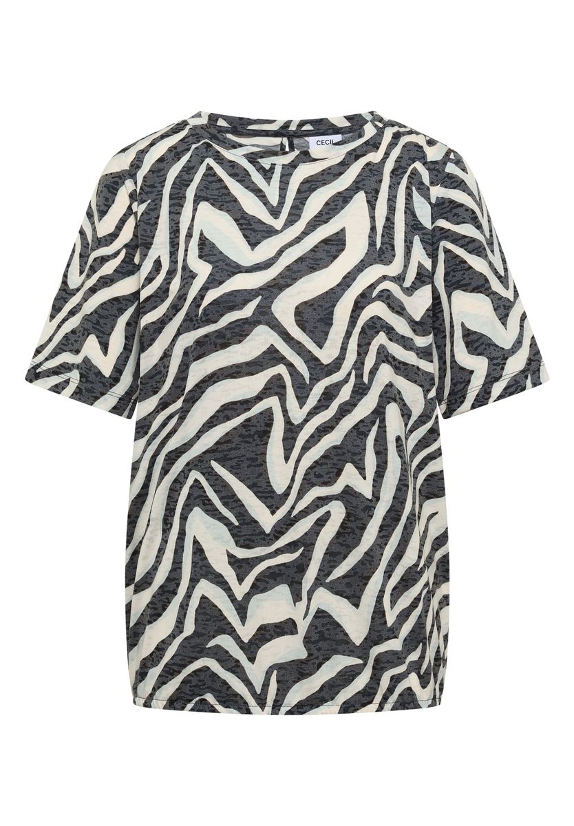 T-Shirt in Ausbrenner-Optik