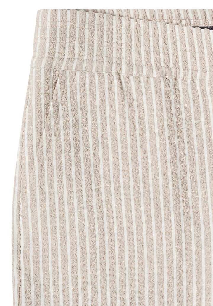 Wide Leg Hose in Seersucker-Qualität