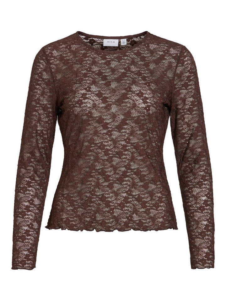 VIFAY O-NECK L/S TOP - NOOS