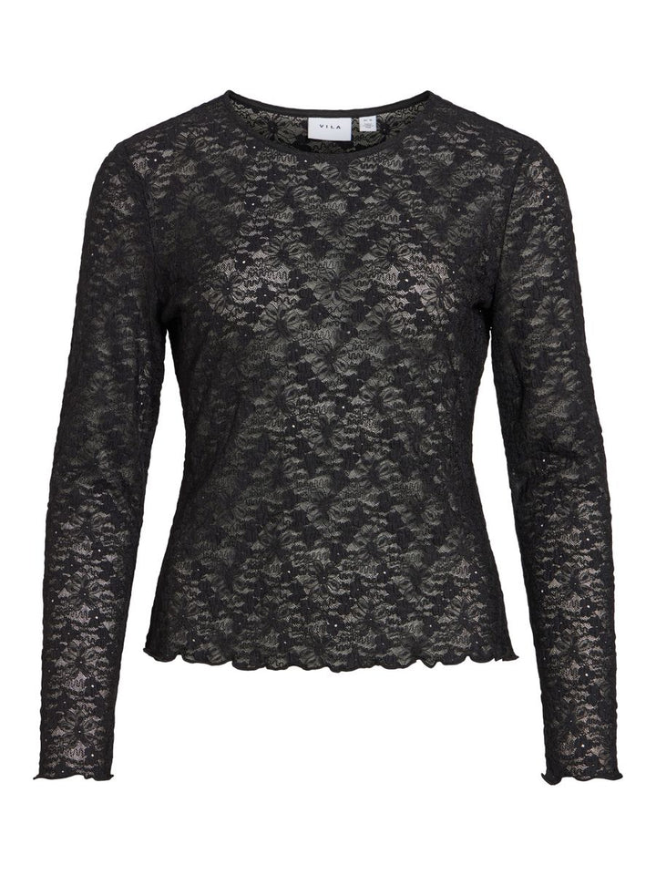 VIFAY O-NECK L/S TOP - NOOS