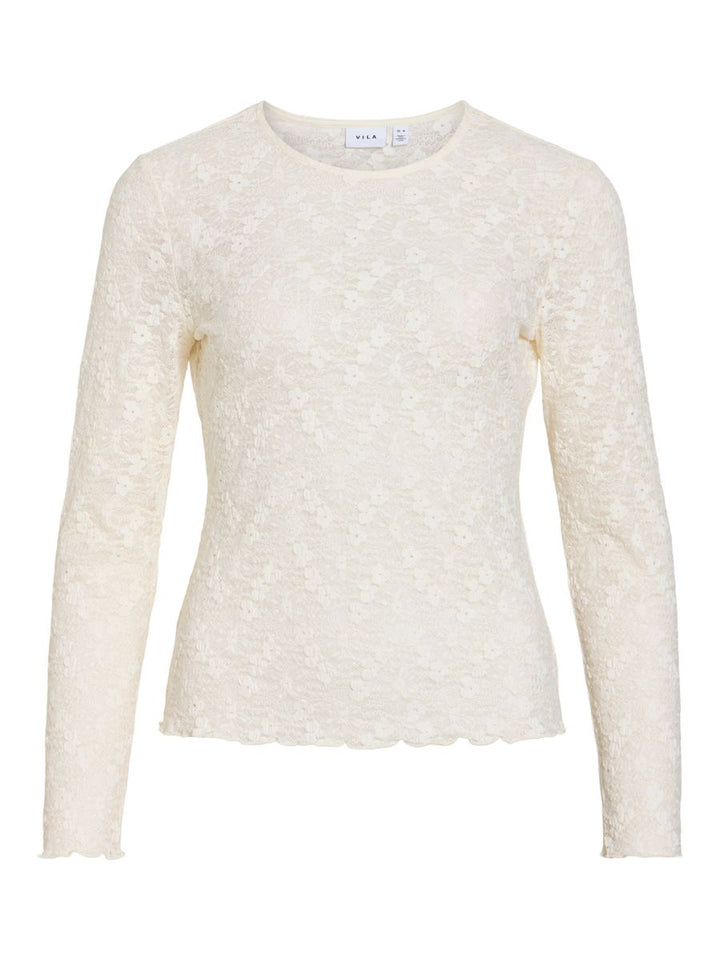 VIFAY O-NECK L/S TOP - NOOS