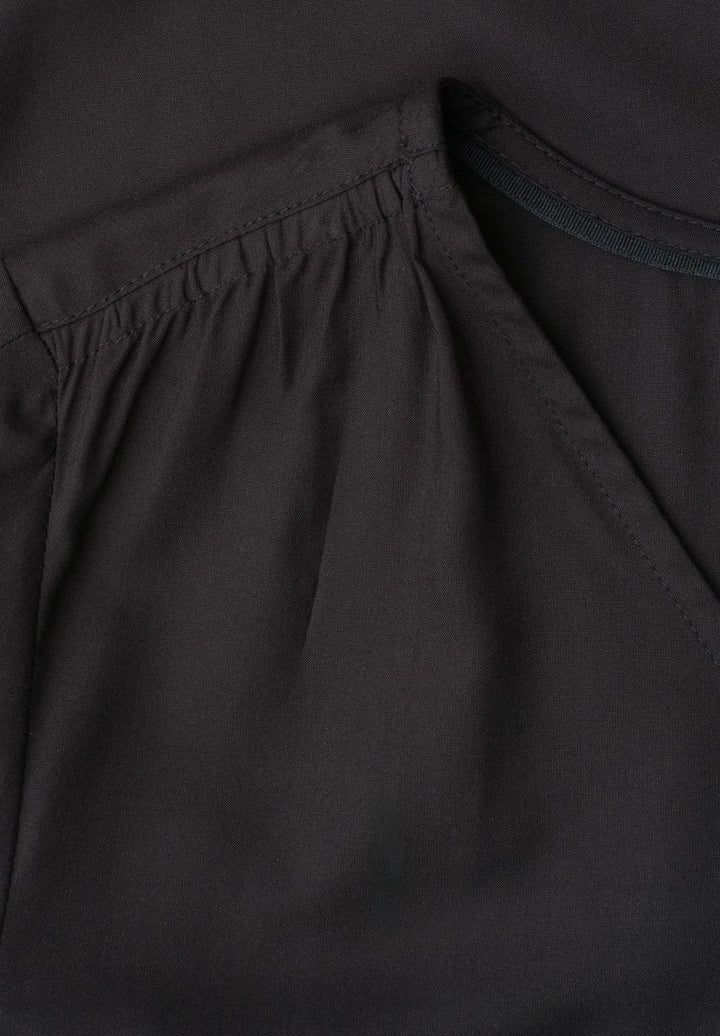 Kurzarm Blusenshirt mit V-Neck
