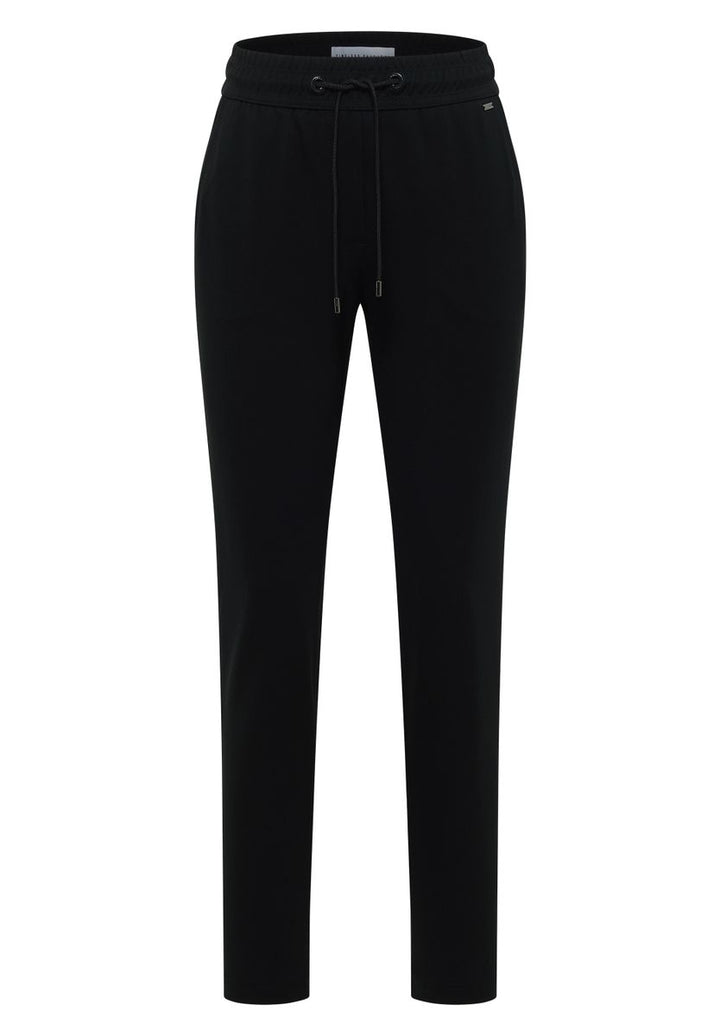 Mid Waist Slim Leg Hose im Casual Fit