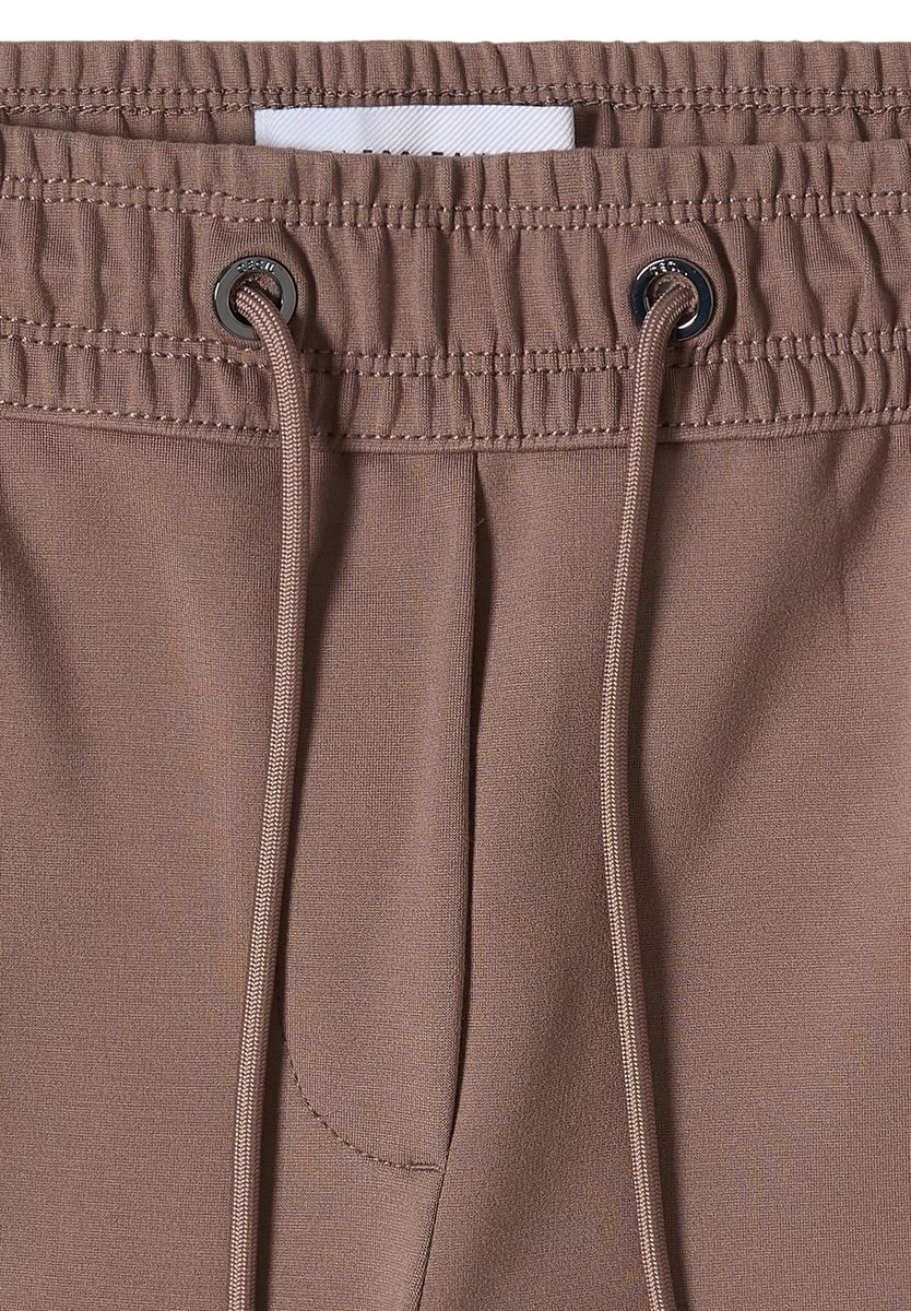 Mid Waist Slim Leg Hose im Casual Fit