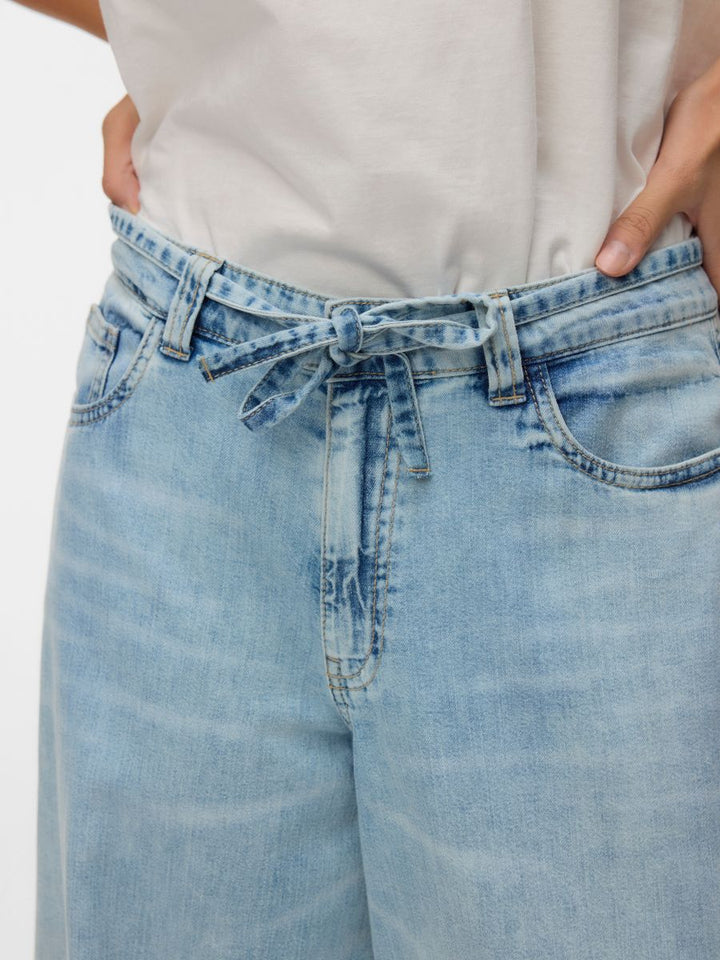 VMAISA MR WIDE PALAZZO JEANS MIX