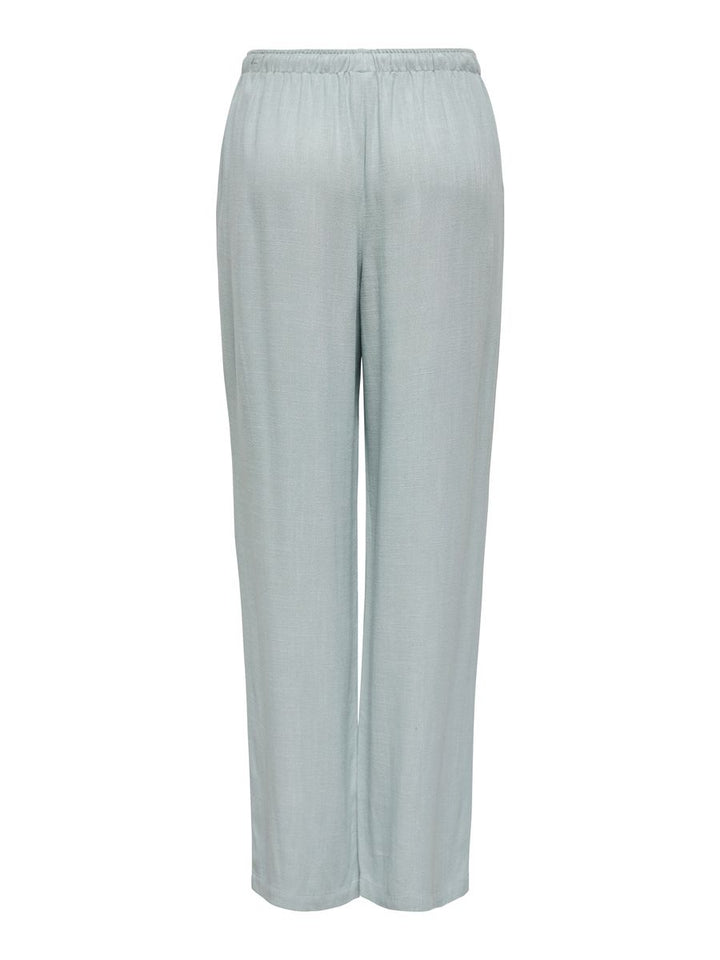ONLSIESTA MW PULL-UP LINEN BL PNT NOOS