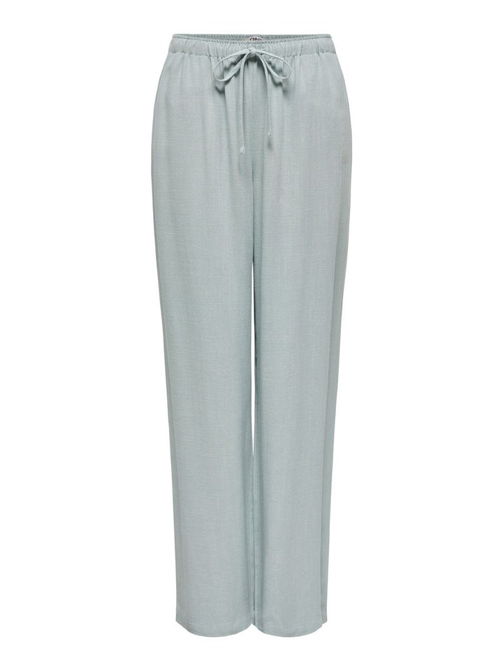 ONLSIESTA MW PULL-UP LINEN BL PNT NOOS