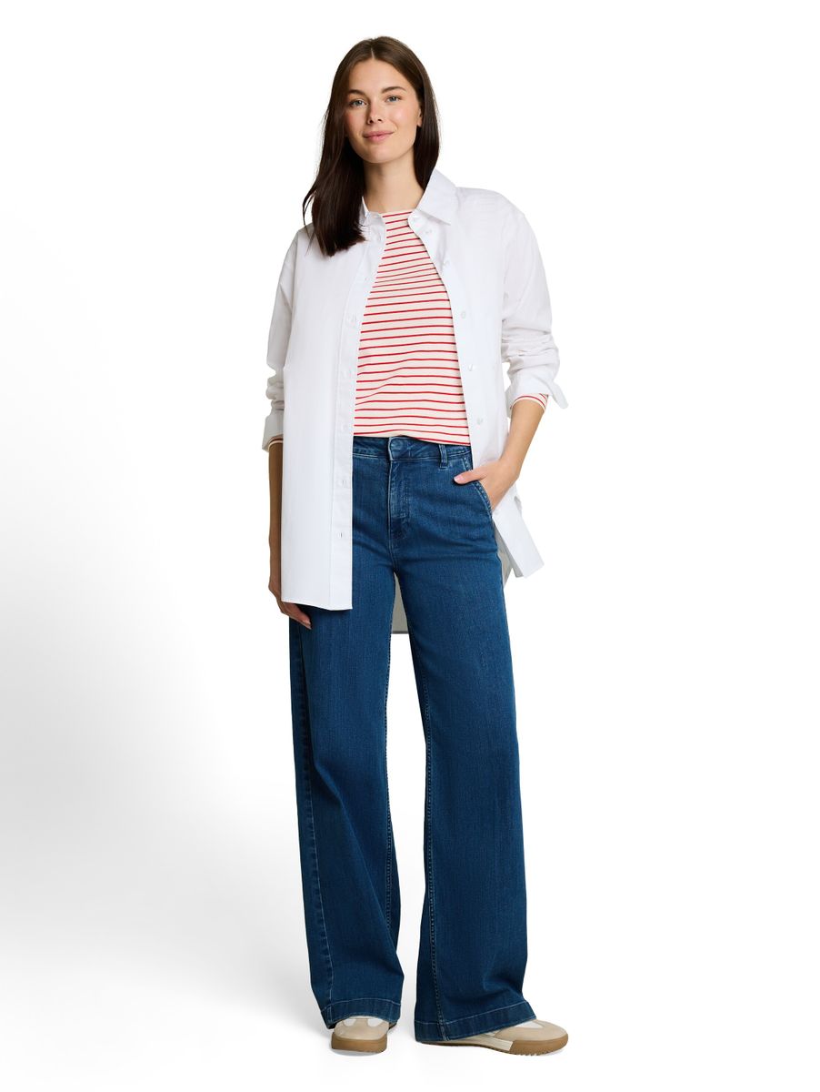 Langarmshirt mit Streifenmuster