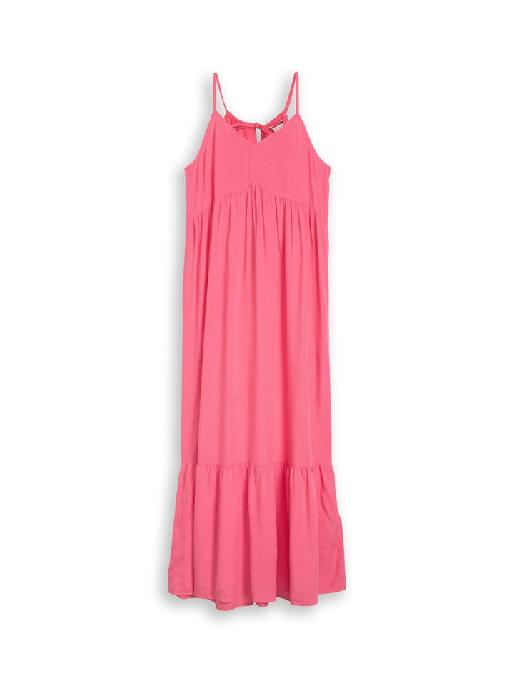 Maxi-Kleid mit Volants