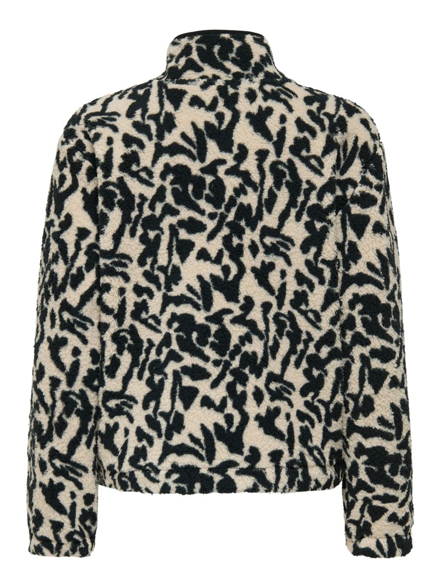 ONLNEW DALLAS L/S HIGHNECK ZIP SWT NOOS