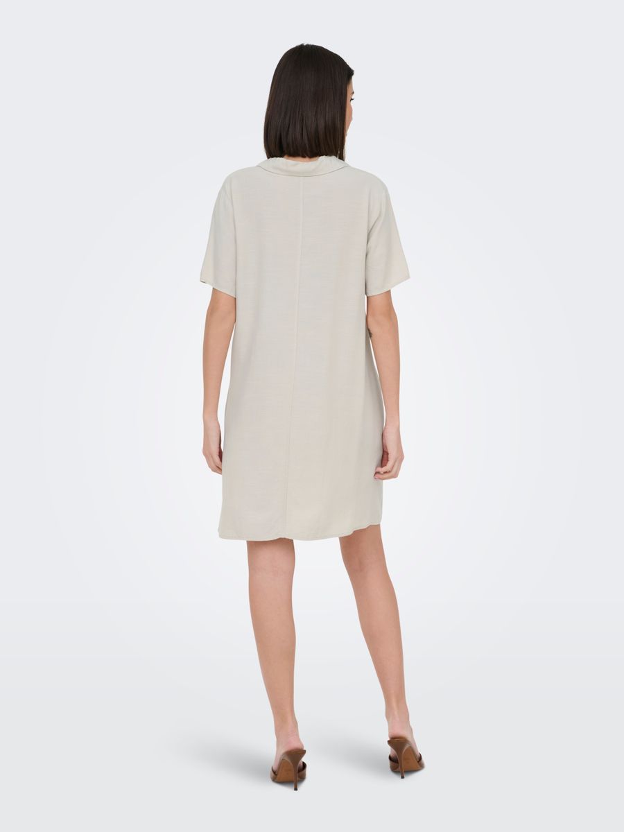 JDYCAYA LINEN S/S DRESS WVN NOOS