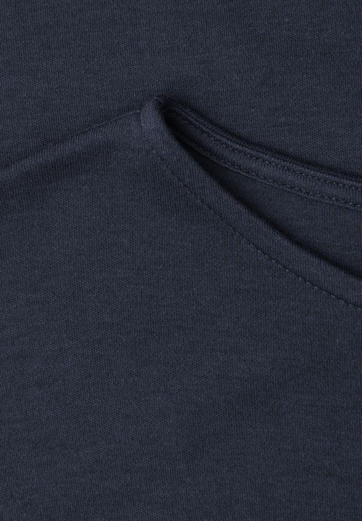 Basic Shirt mit Boat Neck und Elastikbund