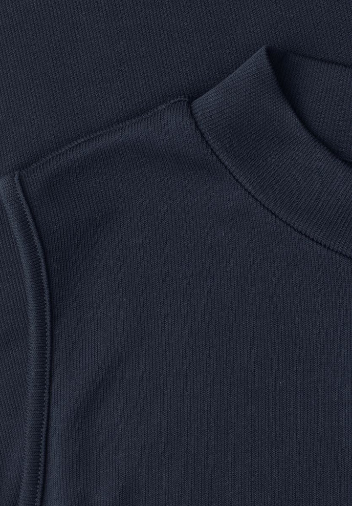 Top im Silk-Look mit Turtle Neck