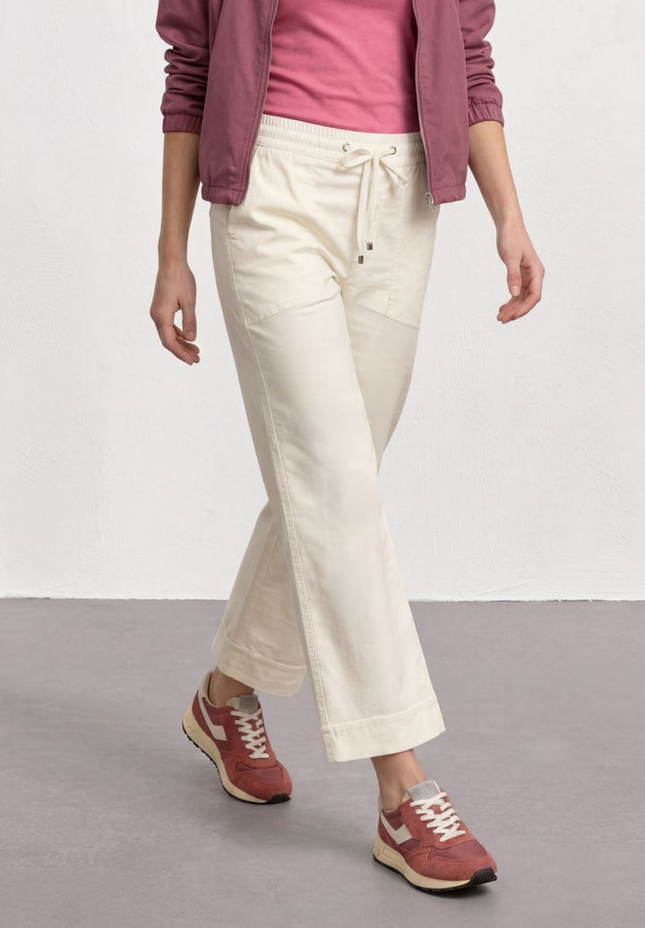 Straight Leg Hose im Casual Fit mit Turn-Up