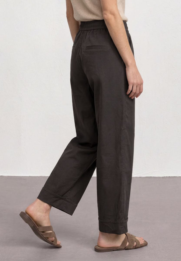 Straight Leg Hose im Casual Fit mit Turn-Up
