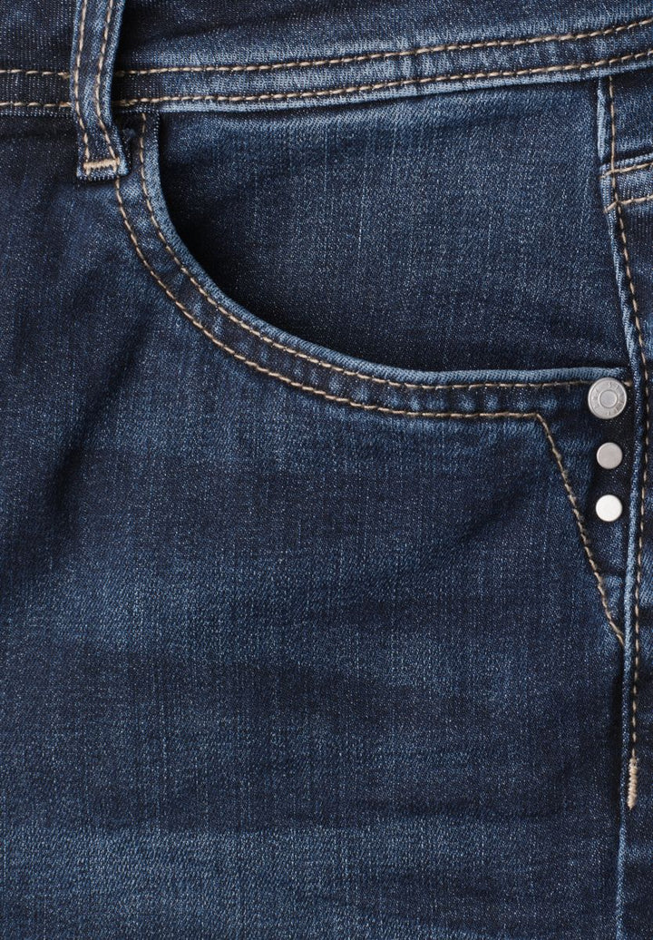 High Waist Bootcut Jeans im Slim Fit