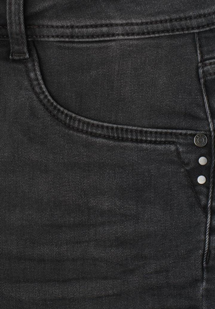 High Waist Bootcut Jeans im Slim Fit