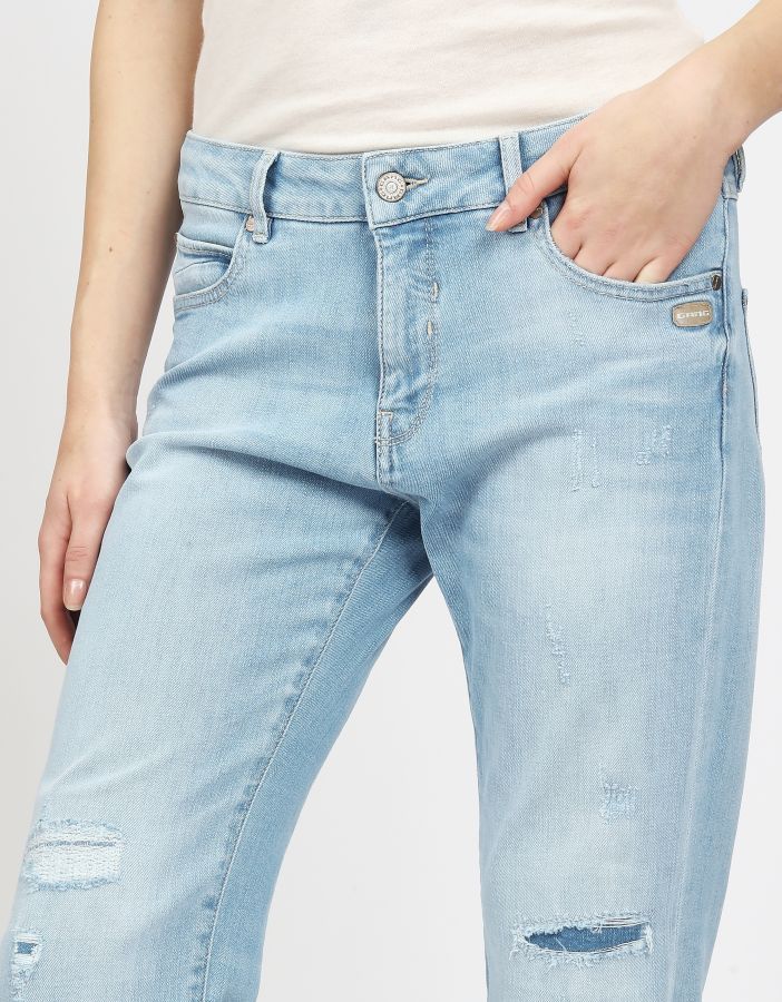 94NADIA CROPPED  - boyfriend fit